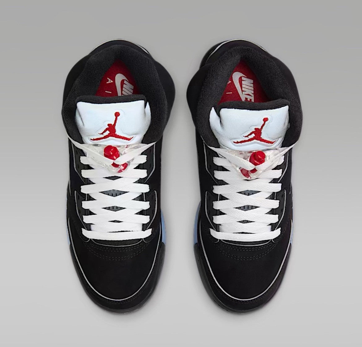 Nike Air Jordan 5 Retro OG ‘Black Metallic Reimagined’ Preschool Size 1.5Y
