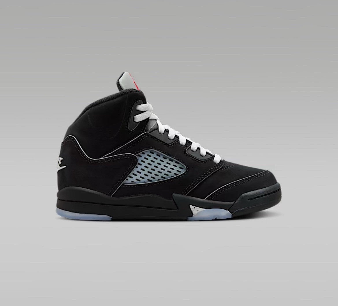 Nike Air Jordan 5 Retro OG ‘Black Metallic Reimagined’ Preschool Size 1.5Y