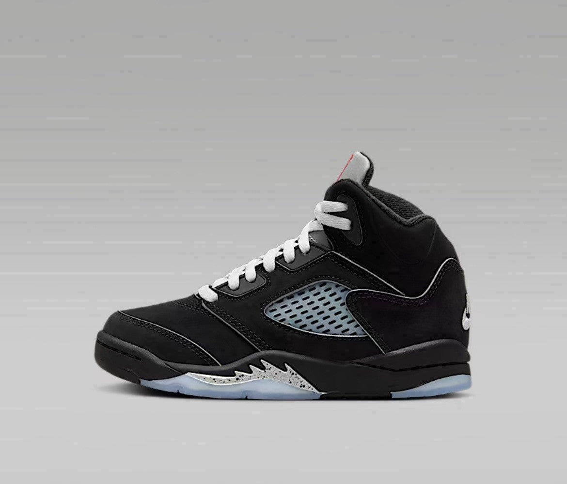 Nike Air Jordan 5 Retro OG ‘Black Metallic Reimagined’ Preschool Size 1.5Y